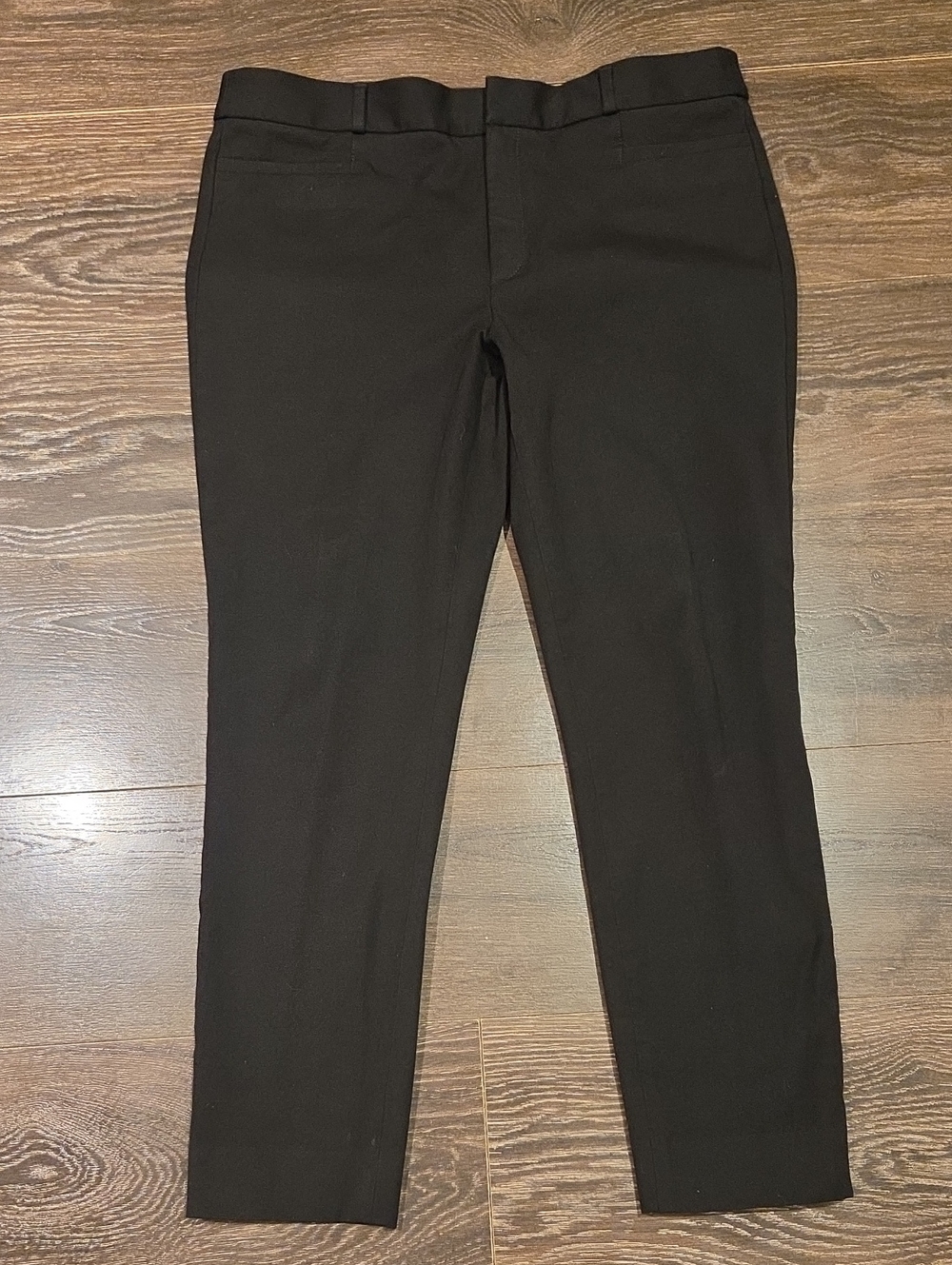 ❤️ BANANA REPUBLIC SLOAN FIT SLIM ANKLE PANTS, BLACK, 12 (31)